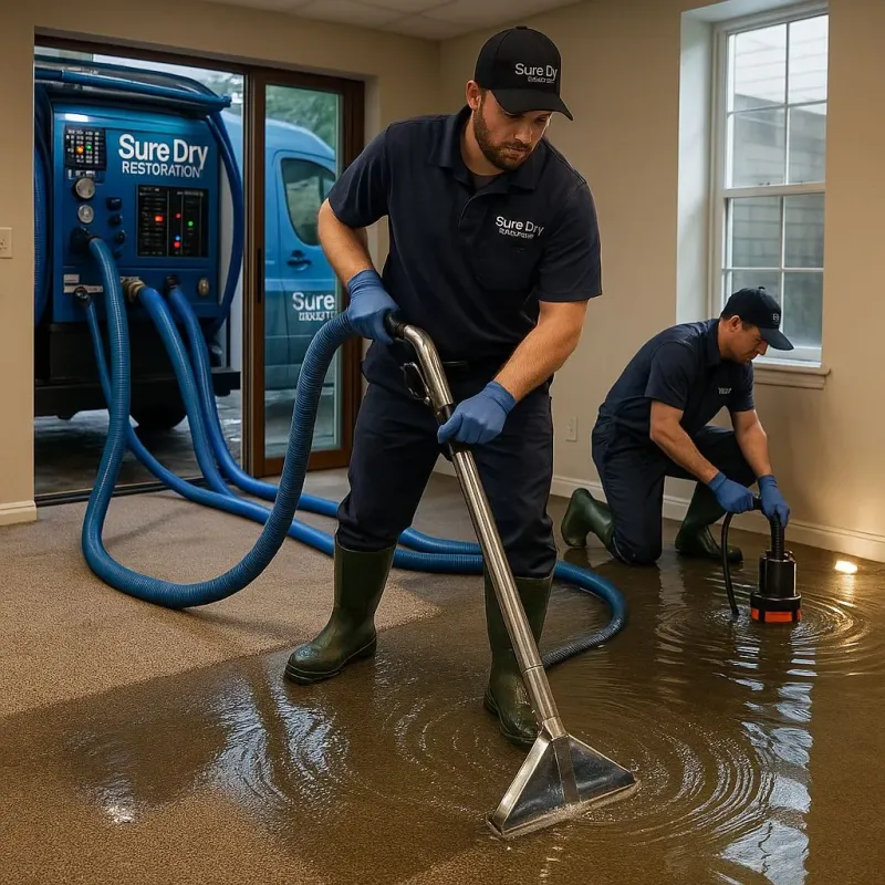 Water Extraction and Removal process in Talladega, AL